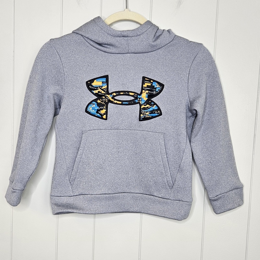 Under Armor Youth XS Hoodie Loose‎ Coupe Hood Kangaroo Packet